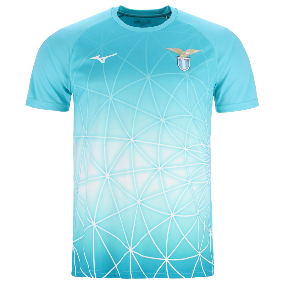 Mizuno Pre Match Jersey S.S. Lazio Men Azure Blue